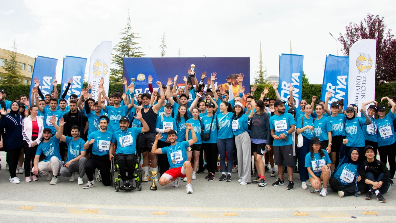 Selçuk Üniversitesinde Kampüs Maratonu düzenlendi